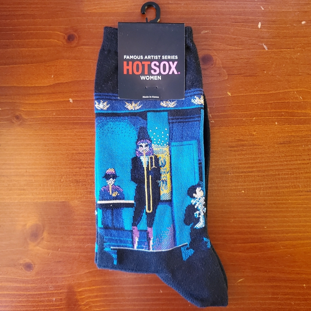 Jazz player themed socks